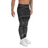 Maori Leggings for Men in Gunmetal Gray